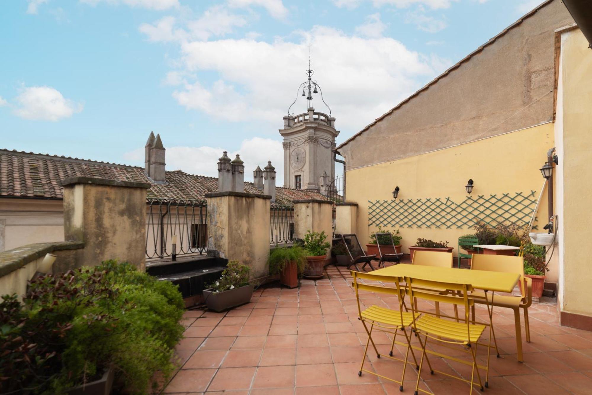 Clock Terrace House Apartment Rome Exterior photo